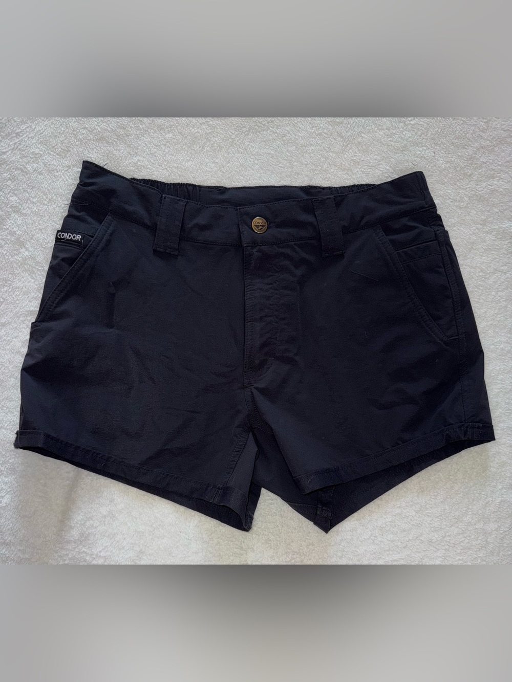 Condor tactical hiking shorts for women with cargo pockets, size 30